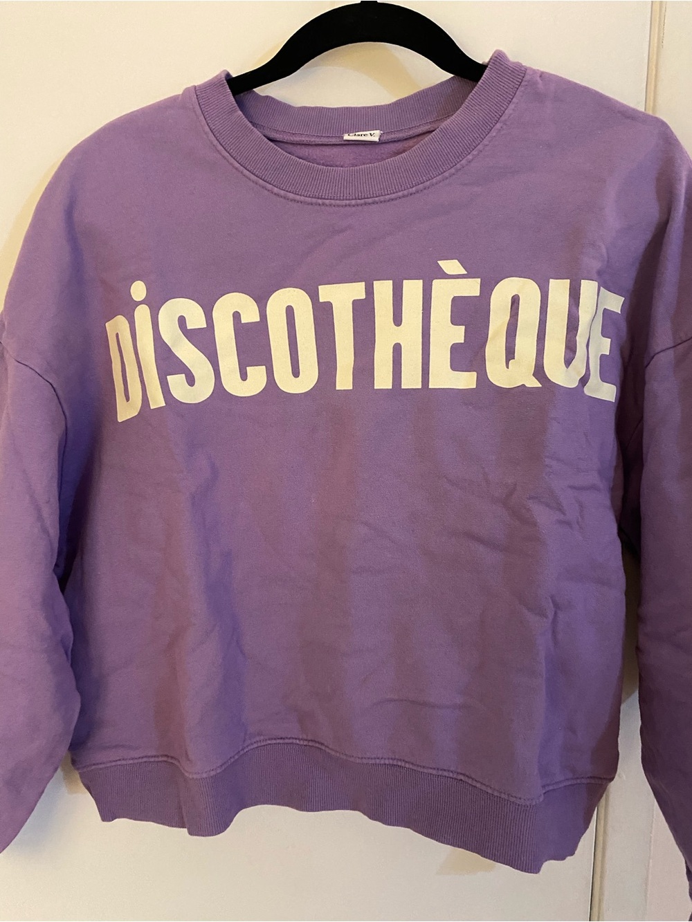 Clare V sweatshirt